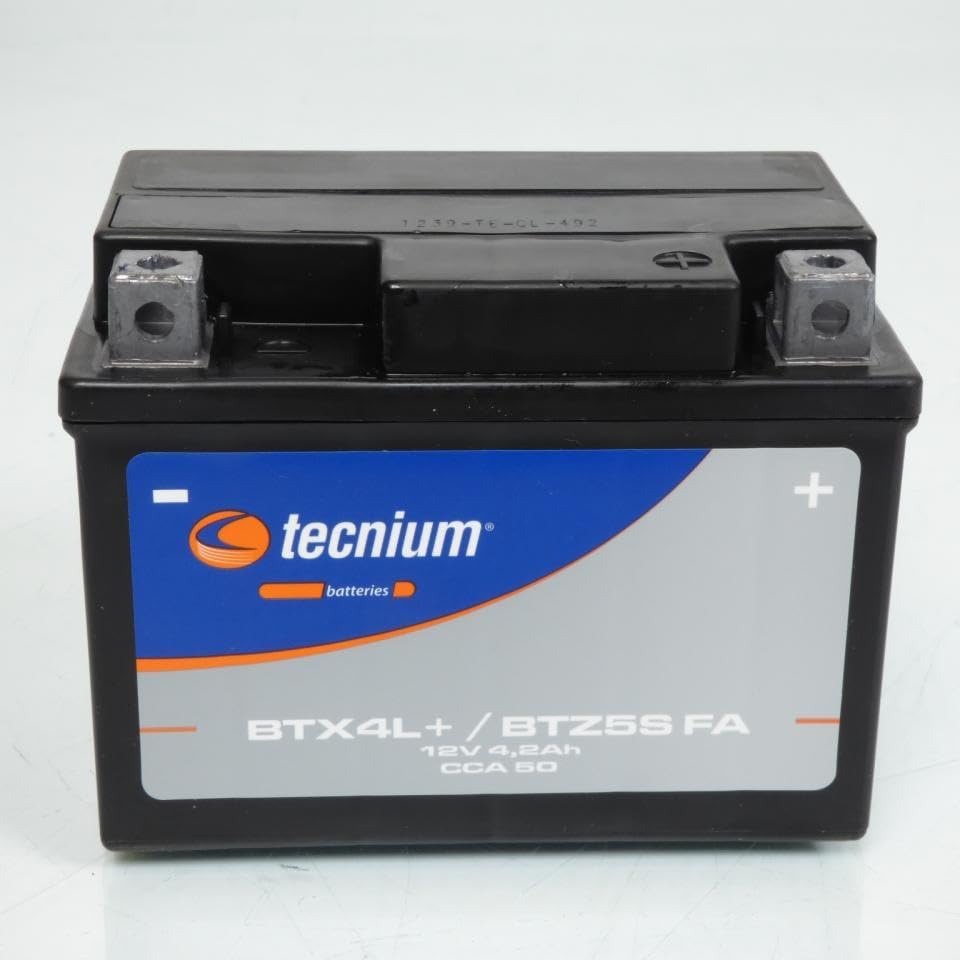 Batería YTX4L-BS Tecnium para recuperar el arranque eléctrico en Keeway RY6 2