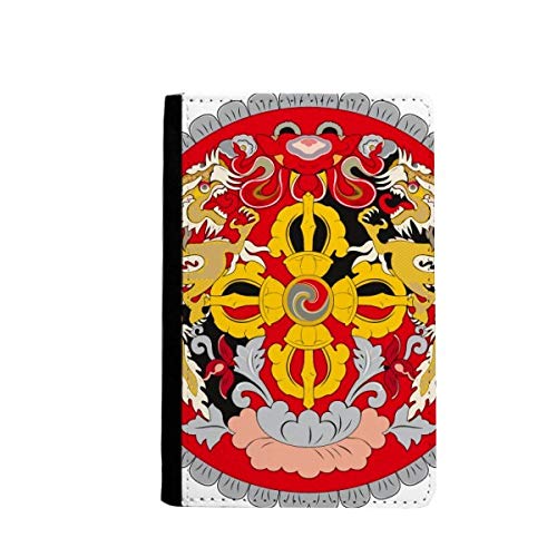 Passeport holder Bhoutan étui portefeuille de voyage compact et porte-cartes multifonction
