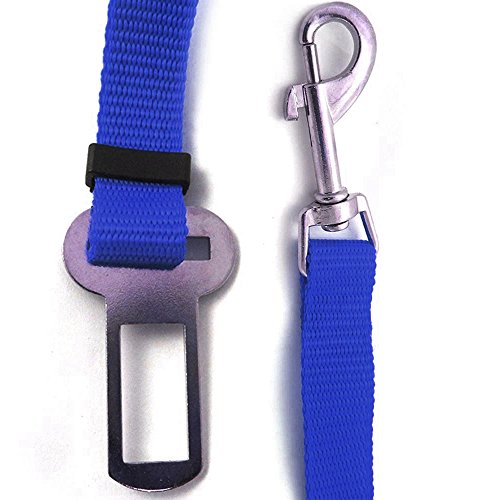 2 Pet Seat Belt Dog Safety Adjustable Clip Car Auto Travel Vehicle Safe Puppy