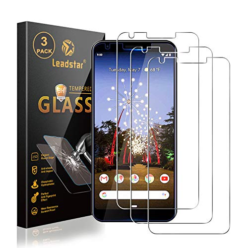 3Pack Compatible with Pixel 3a Screen Protector Ultrathin 9H 3D Premium Tempered Glass Screen Protector for Pixel 3a 5.6 inch