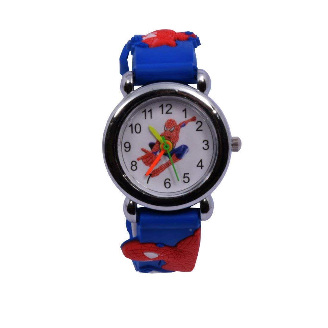 shopPrime Analogue Boys & Girls Watch (White Dial Blue Colored Strap) (B07NTJF762) Amazon Price History, Amazon Price Tracker