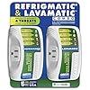 Two Electronic Voltage & Surge Protector Combo - Protect your Refrigerator and Washing Machine Against High and Low Voltage, Brownouts and Spikes