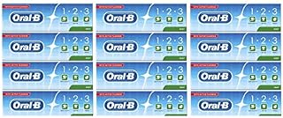 Oral-B 123 Fresh Mint Toothpaste 100 ml, Fluoride Toothpaste For Adults and Children, Pack of 12