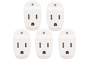 KMC Surge Tap Mini 5-Pack: One-Outlet Surge Protector for Every Outlet