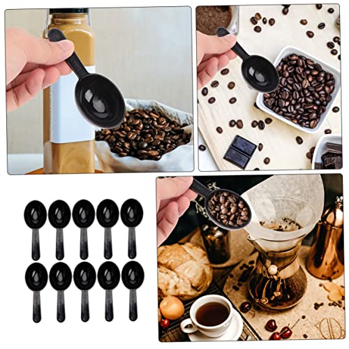 Mikinona 10 Pçs Colher Medidora De Grãos De Café Conjunto De Temperos Mini Colheres De Sobremesa Cop