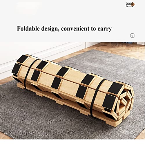 Wooden Bed Slats Replacement, Beech Wooden Thicken Solid Wood Bed Frame, Folding Moisture-Proof Bed Waist Protector Board (Size : 180X200Cm) #TOP4