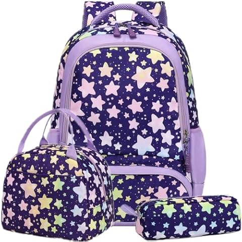 Jumpopack Star Girls School Bag Set Cover