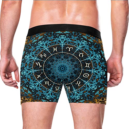 Bóxer para hombre calzoncillos de algodón elástico pack de 2 ropa interior boho 3