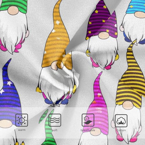 Joisal Cotton Toddler Girls Underwear Cute Gnomes Colorful Panties Little Girl Bright Underpants Briefs 2t3