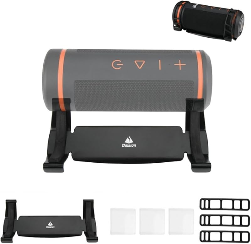 Car Speaker Mount for JBL Flip 7/6/5/4, Metal Dashboard Universal Bracket，Metal Adhesive Speakers Bracket Holder for Car and Truck