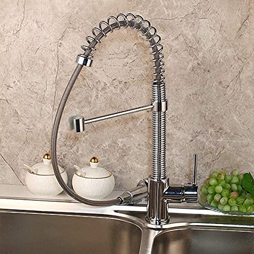Mitigeur de cuisine extractible chrome avec douchette 360 - 3