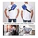 Ice Pack Wrap for Injuries: Ohuhu 2 Pack Reusable Ice Packs with Wrap Hot Cold Therapy Gel Ice Pack Adjustable Flexible for Shoulders Wrists Knee Back Neck Legs Hip Aches Injury Pain Relief