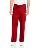 Dickies Men's EDS Signature Unisex Drawstring Scrub Pant, Red, Large
