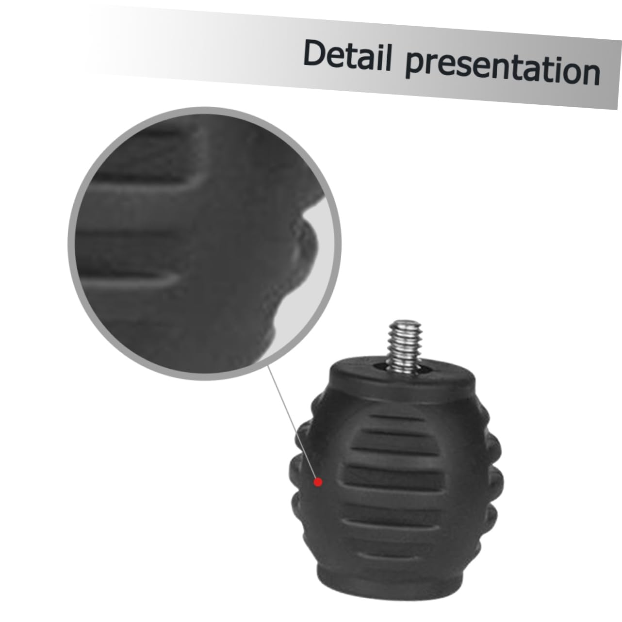 Gogogmee Bow Stabilizer Archery Stabilizer Soft Rubber Arrow Damping Lightweight Vibration Limb Damper