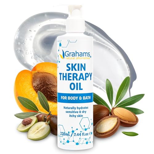 Huile corps peaux très sèches Grahams Natural 220ml au jojoba
