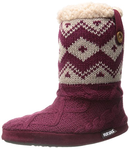 Muk Luks Women's Arden Slipper Sweater Weather Slouch Boot