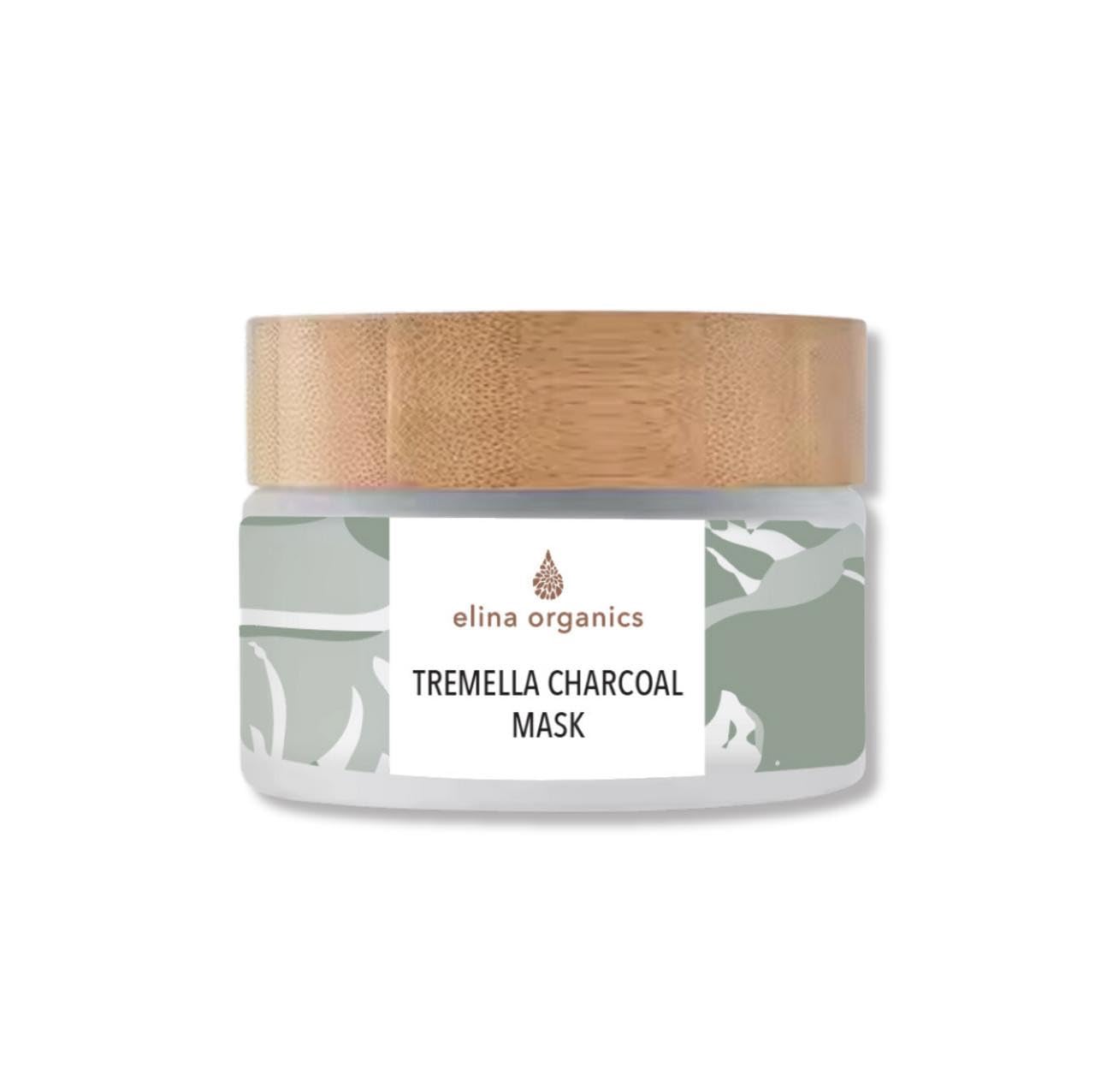 Tremella Charcoal Mask, 2oz – Purifying Facial Treatment with Snow Mushroom, Activated Charcoal, Aloe Vera, Green Tea & Frankincense – Balancing Mask for Smooth, Hydrated, Glowing Skin