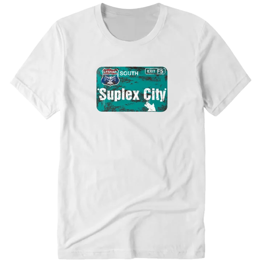 Brock Less नर Suplex City Unisex Tshirt for Men & Women by TohfayWalla