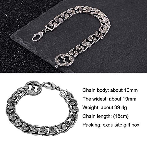Pulsera de Plata 925 para hombre la joya resistente que no pierde brillo 7