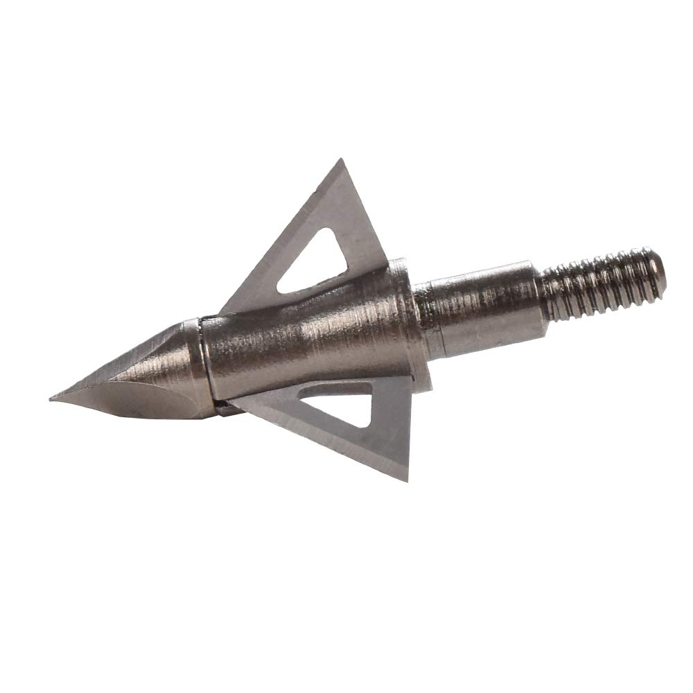 12 Têtes De Chasse ELONG OUTDOOR - 100/125 Grains - Pour Arbalète, Arc