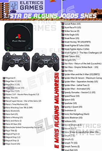 Video Game Retrô 16.000 Jogos + 32gb 2 Controles