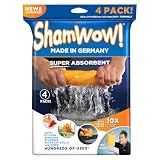ShamWow Shammy Cloth 4-Pack, 20"x24", Super… product image