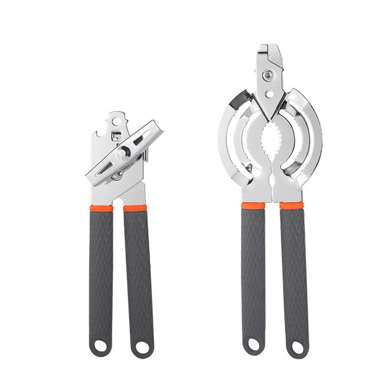 MagiDeal 3 Apriscatole, Impugnatura Ergonomica, Apribottiglie Portatile E Multifunzionale per Campeggio, 2 pezzi