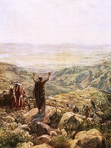 Art Mural Balaam bénissant Israël par William Brassey Hole pour sublimer la déco de votre salon moderne