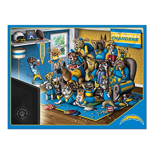 Image of YouTheFan NFL Purebred Fans 500pc Puzzle - A Real Nailbiter