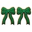 2pcs Chenille Green