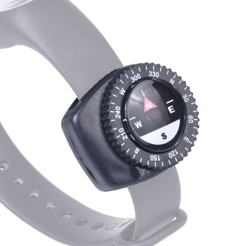 Beau Boussole De Navigation, Boussole De Survie en Plein Air avec Sangle Réglable, pour Le Camping, La Randonnée Et d'autres Activités De Plein Air Durable