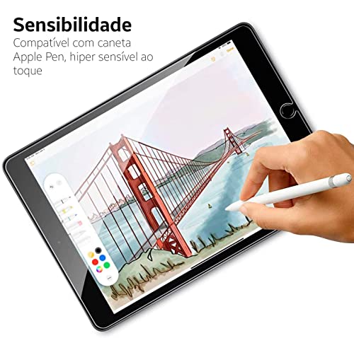 Película De Vidro Temperado 9H Premium Para iPad 9 10.2