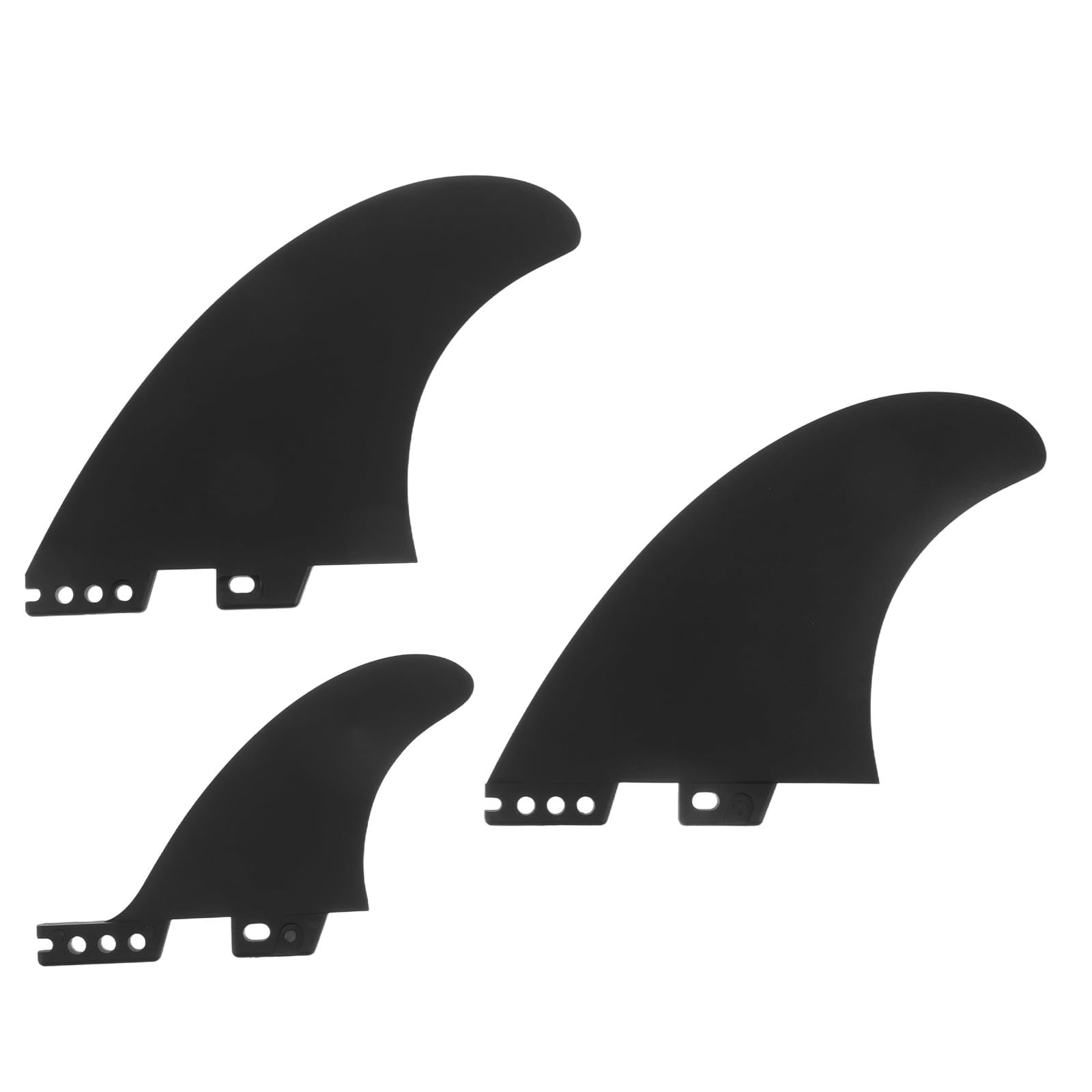 Yardwe 1 Set Aufblasbare Paddle Board Fin Ersatz: 5,4 Zoll Universal Sup Stabilisator Flossen Für Stand Up Boards Kajak Tracking