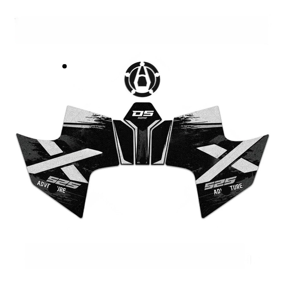 Motorcycle Tank Pad Motorcycle Fuel Tank Pad Stickers Protector Anti Slip Decals Accessories for Voge for Valico for 525DSX for DS525X 2023 2024