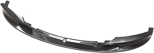 Miniatura 4 de NINTE - Separador de labios delantero para BMW 2012-2018 F30 Serie M Performance, revestimiento de fibra de carbono ABS Material divisor frontal