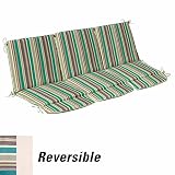 Combinable con todo tipo de muebles realizados en ratán sintético, madera, resinas, acero, aluminio...