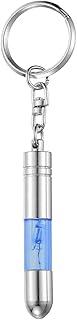 HARFINGTON Anti-Static Keychain Car Static Human Body ESD Tool Electricity Discharge Remover Keychains for Car Door House, Blue