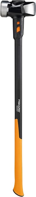 Fiskars Młot wyburzeniowy IsoCore L, Długość: 92 cm, Waga: 4,76 kg, Czarno-pomarańczowy, 1020219
