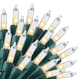 Joiedomi Clear Christmas String Lights Indoor150 Count Mini Warm White Fairy Light312FT Lighting Decor for Patio Dorm Classroom Bedroom Holiday Wedding Party Garland Birthday FestivalGreen Wire