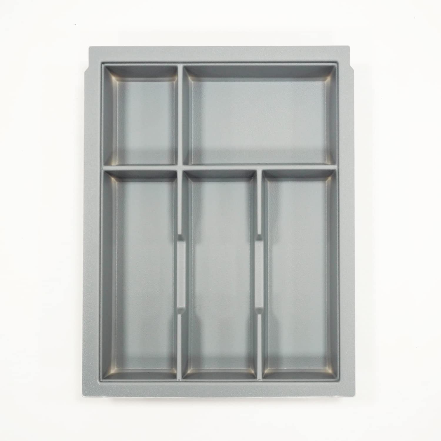 Grey Cutlery Tray for 400mm Blum Metabox Drawer | 429mm L x 331mm W | Storage | Organisation