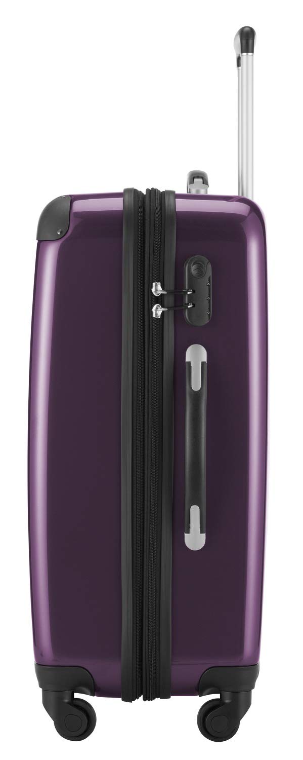 HAUPTSTADTKOFFER - Valigia Rigida Alex, Taglia 65 cm, 74 Litri, Colore Viola