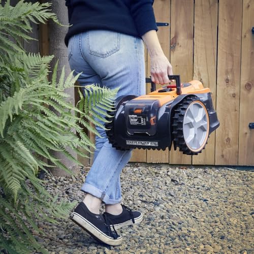 Lawnmaster OcuMow®16 Robots cortacéspedes eléctrico para Jardines de 150 m² Corte 20-60 mm,Pendiente de 35% con batería de Iones de Litio MX 24V 4.0Ah y Cargador rápido - imagen 9