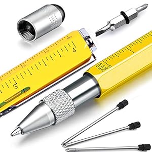 hongred Multi Tool Pen Gifts for Men Stocking Fillers Gifts for Dad Gadgets for Mens Gifts for Christmas Gifts for Him…