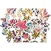 SMTHOME 49pcs Herbstblatt Aufkleber für Bulletin Journal, Sammelalbum Herbstlaub Dekor Aufkleber