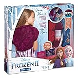 Make It Real – Disney Frozen 2 Queen Iduna's Knitted Scarf . DIY Arts and Crafts Kit Guides Kids to Crochet Queen Iduna’s Shawl with Acrylic Yarn and Magical Frozen 2 Embellishments