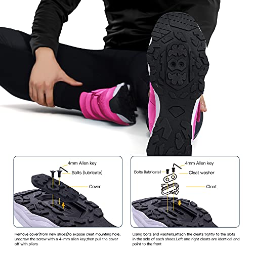 Mountain Bike Shoes for Unisex Cyclists