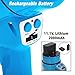 Pyle Megaphone Bullhorn and Flashlight - 40W Portable Megaphone Includes Rechargeable Battery, Alarm Siren, Adjustable Volume, LED, Indoor Outdoor