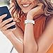 Lerobo Bands Compatible with Samsung Galaxy Watch Active/Active 2 44mm 40mm/Galaxy Watch 3 41mm/Galaxy Watch 42mm, 20mm Soft Silicone Sport Strap Replacement Bands,3 Pack,Large, Black White Gary