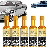 Gamfoam Instaboost™ Car Converter Exhaust Cleaning Liquid, Multipurpose Vehicle Converter,Catalytic Converter Cleaner, Carbon Reduction,Catalytic System Booster Oxygen Sensor Catalyst (Size : 5pc)