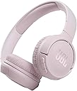 JBL Tune 510BT - Bluetooth headphones with up to 40 hours battery, microphone for call, foldable and comfortable, Android and iOs compatible (Rose)